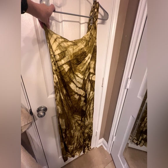 NWT Zara asymmetrical limited edition dress with braided shoulder, size medium - Picture 8 of 10